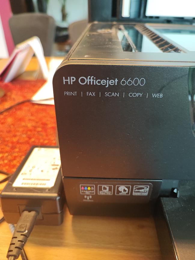 Bild 2 HP OfficeJet 6600 mit Netzteil ohne Patronen für 20€ nur Selbstabholer Bühl