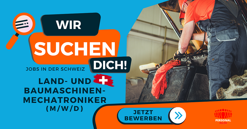 Bild 1 Baumaschinenmechaniker (m/w/d) Jobs in der Schweiz
