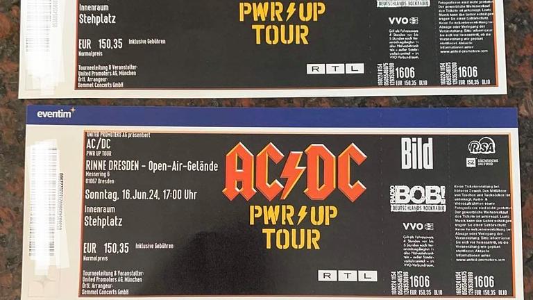 Vorschaubild 2 Karten f. AC/DC Konzert in Dresden 16.6.24