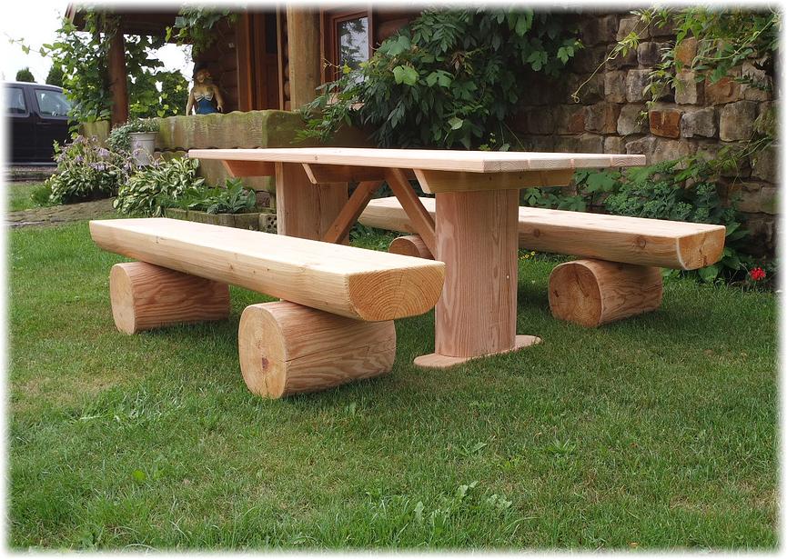 Bild 11 Baumstamm Gartenbank mit Gravur. Jubiläumsgeschenk. Rentners Geschenk.