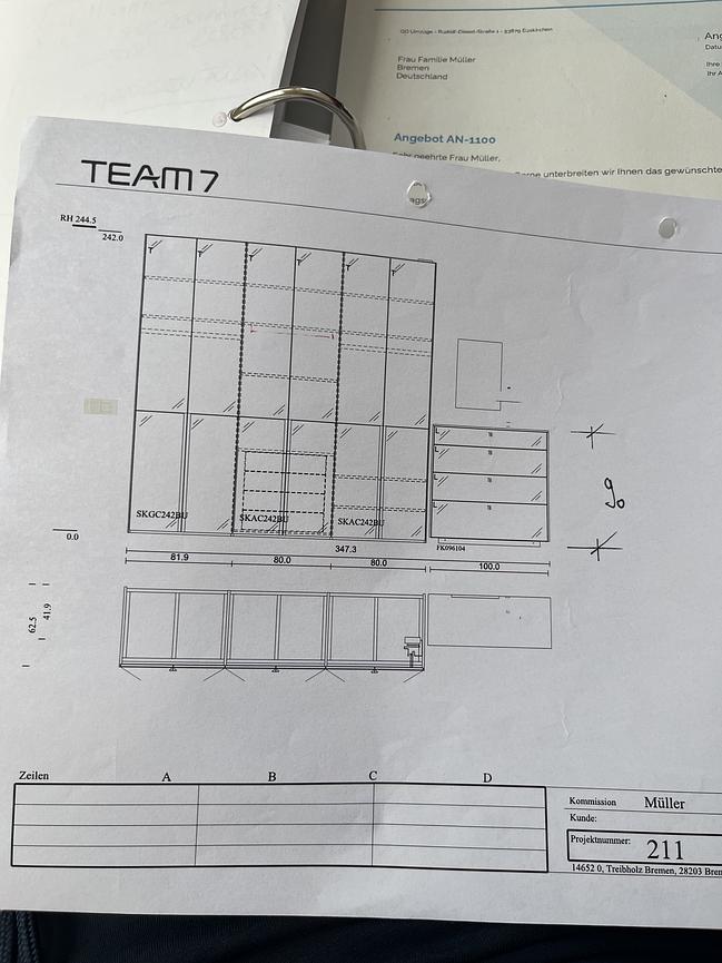 Bild 3 Unbenutzter Kleiderschrank von Team 7