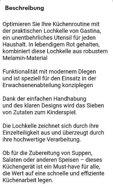 Bild 3 Küchen Helfer: Lochkelle (NEU)
