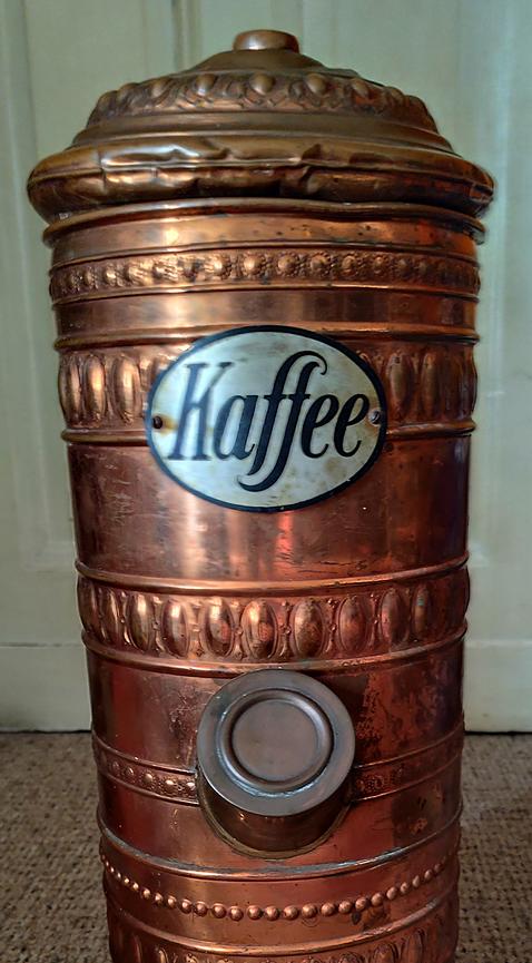 Bild 1 Samovar kupferfarben Vintage