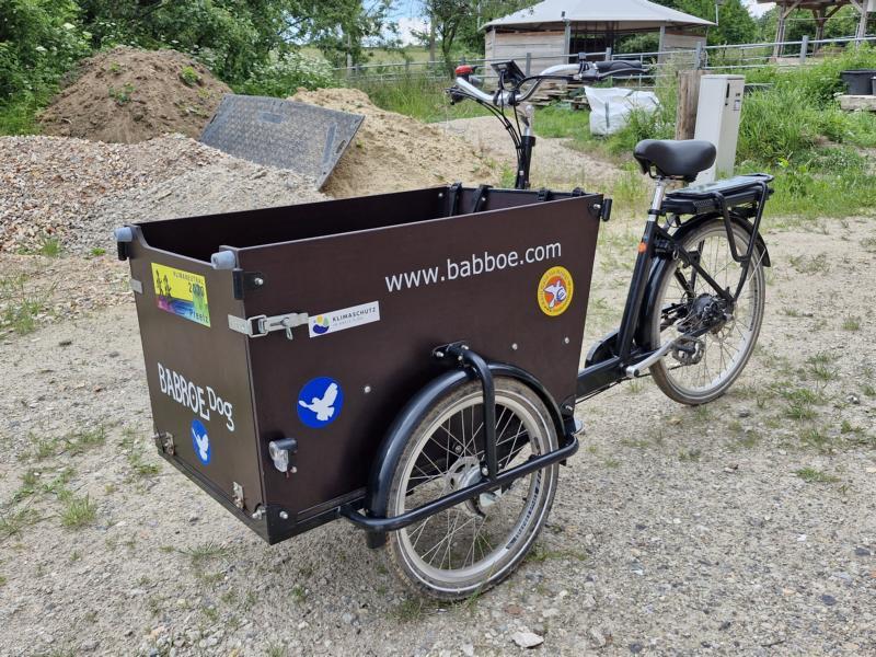 Bild 1 Babboe Dog-E Lastenrad, wenig gefahren, frisch inspiziert, mit Kindersitzbank
