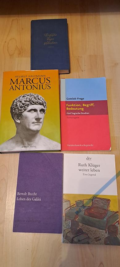 Bild 4 Bücher fürs Germanistik, Philosophie und Geschichtstudium