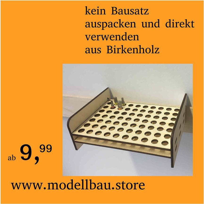 Bild 5 praktische Werkzeughalter für Werkstatt Kunst Modellbau Hobby