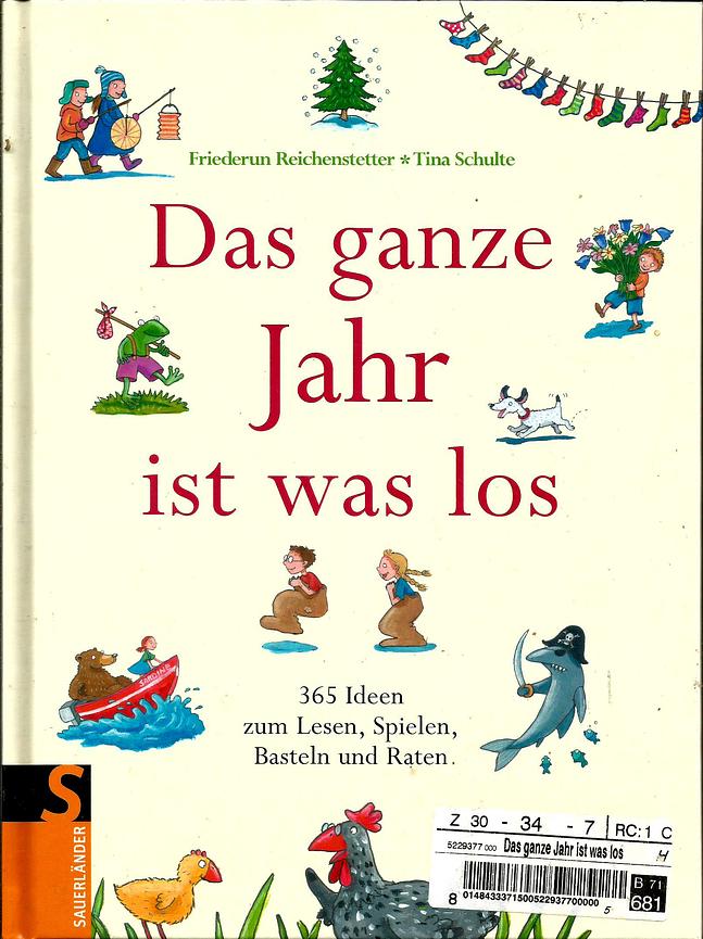 Bild 1 Als Geschenk! " Das ganze Jahr ist was los-365 Ideen fürs Kind " /Beschäftigung