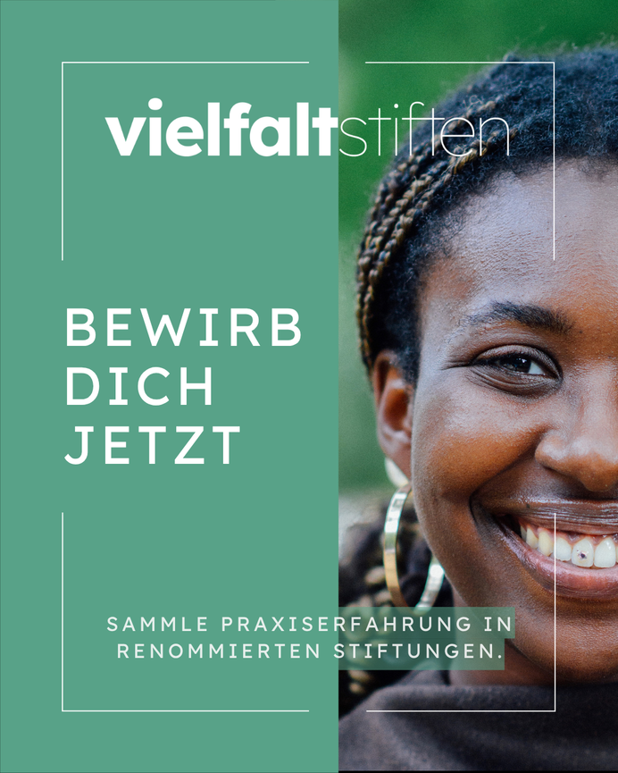 Bild 1 Hospitationsstellen im deutschen Stiftungswesen (w/m/d)