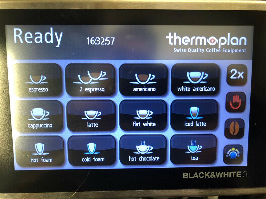 Bild 2 Thermoplan Black & White3 CTM kommerzieller Automatik Bohne zu Tasse Kaffeemasch