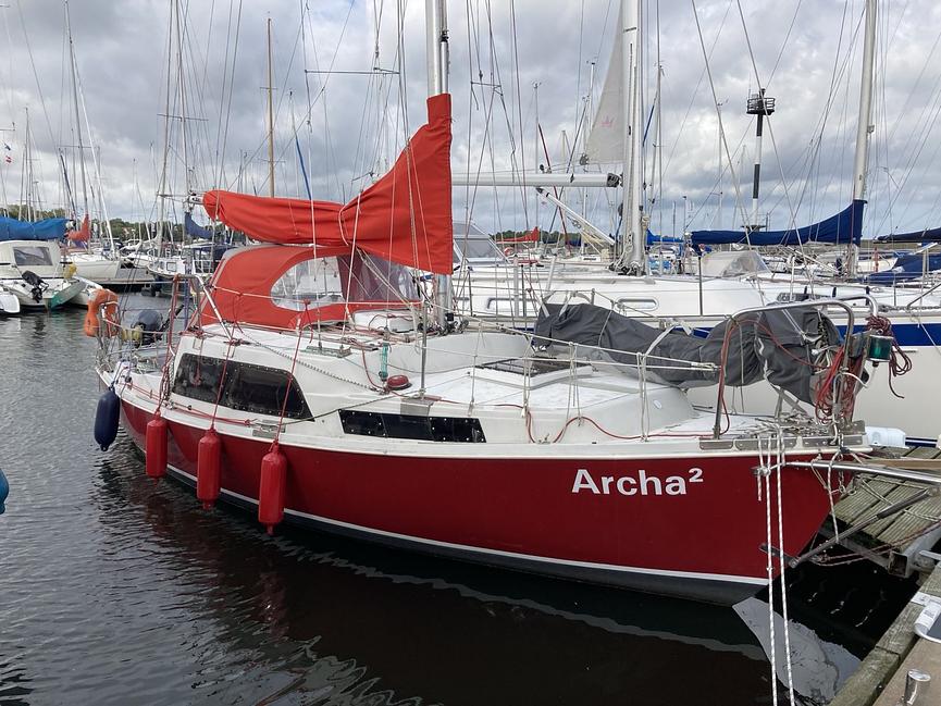 Bild 1 Segelyacht mit Trailer zu verkaufen