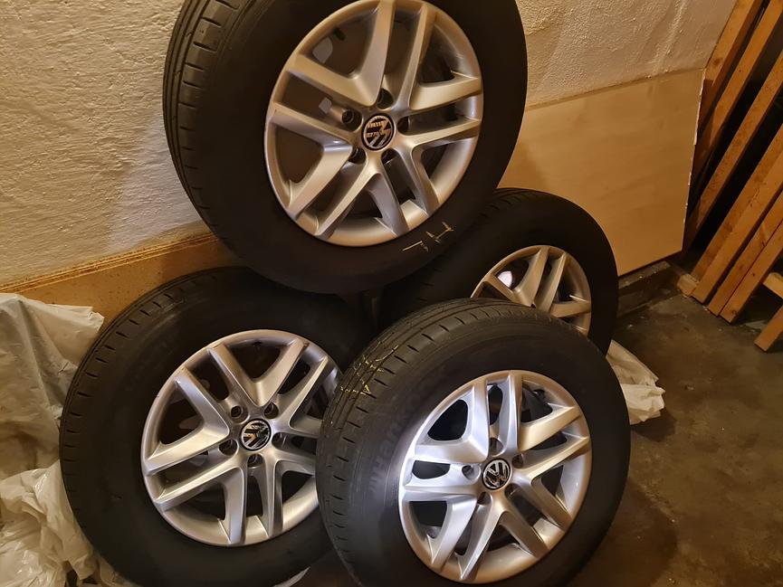 Bild 1 4 Hankook Sommerreifen mit Alufelgen 