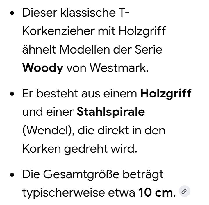 Bild 1 Westmark Korkenzieher