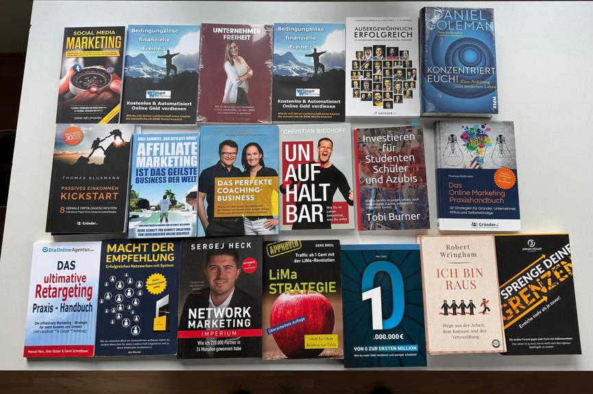 Bild 6 585 hochwertige Business-, Marketing- & Erfolgsbücher – 8 Boxen