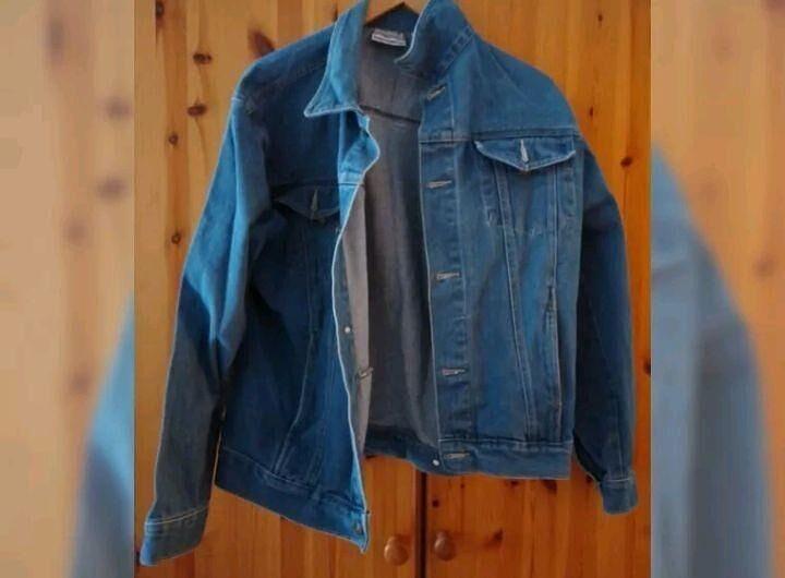 Bild 1 Herren Jeansjacke aus Baumwolle Größe: (L)