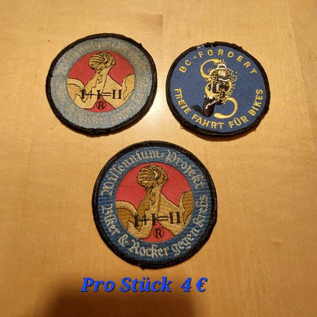 Bild 4 PATCHES MC MF MOTIVE KUTTE BIKER ROCKER