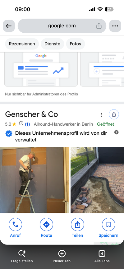 Bild 1 Rund ums haus