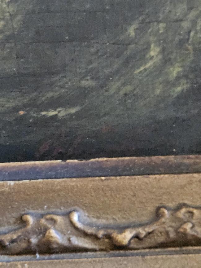 Bild 6 ​Bedeutendes Marine-Gemälde von August Schütz (1836) – "Stürmische See an der St