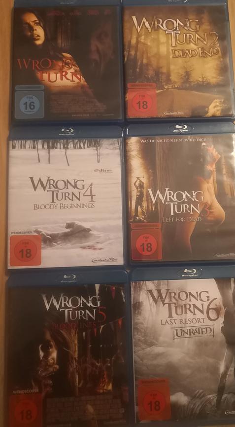 Bild 1 WrongTurn Sammlung Filme Filmreihe