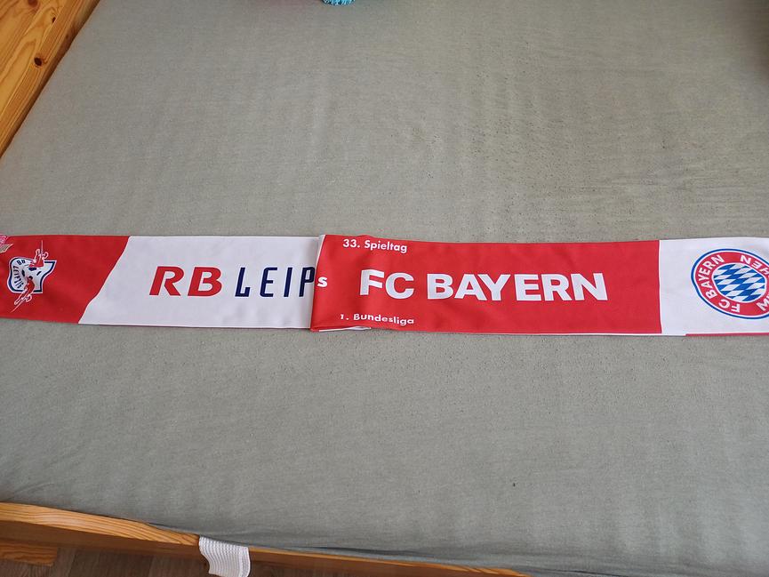 Bild 1 Begegnungsschal RB Leipzig vs. FC Bayern München – 11. Mai 2019 (33. Spieltag)