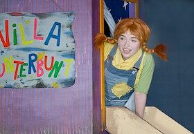 Bild 1 Theater Pippi Langstrumpf  in Weinheim in der Stadthalle