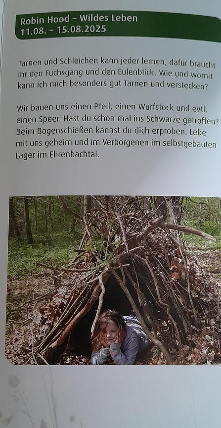 Bild 1 Sommerferienprogramm