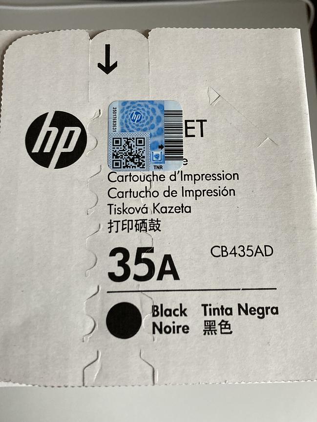 Bild 1 Original Toner HP 35A schwarz