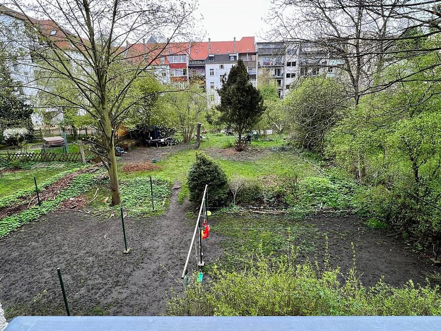 Bild 5 4 Zimmerwohnung für WG in Stötteritz, Küche, Bad, Balkons, 104qm, Garten.