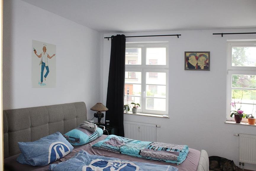 Bild 3 3-Zimmer-Altbauwohnung mit großer Süd-West-Loggia in Leipzig Gohlis 04105