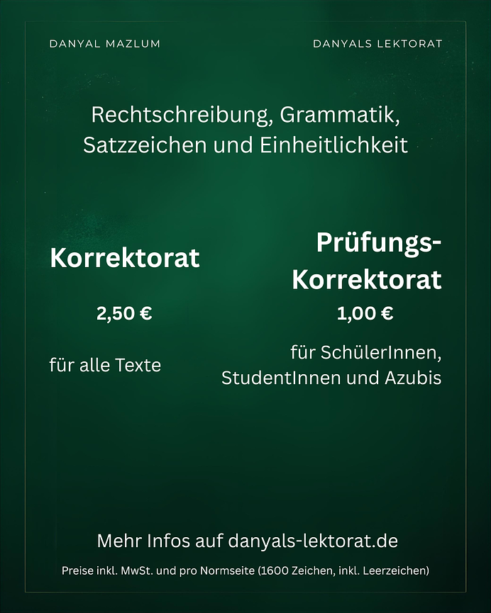 Bild 1 Korrektur deiner Texte