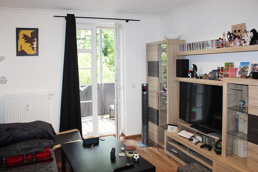 Bild 2 3-Zimmer-Altbauwohnung mit großer Süd-West-Loggia in Leipzig Gohlis 04105