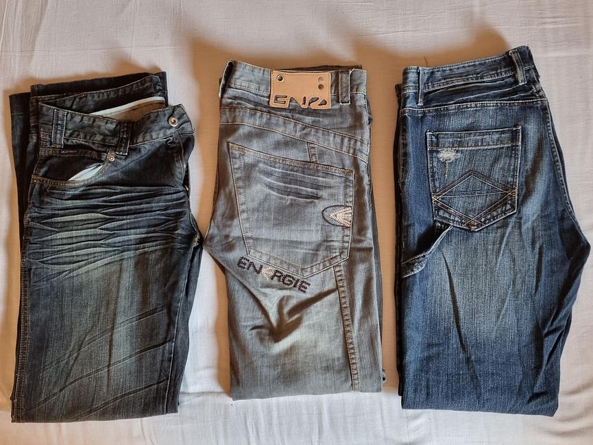 Bild 2 3 jeans Bund 50cm nach Wahl  alle , used look . alleBund 50cm  Umfang 100cm alle
