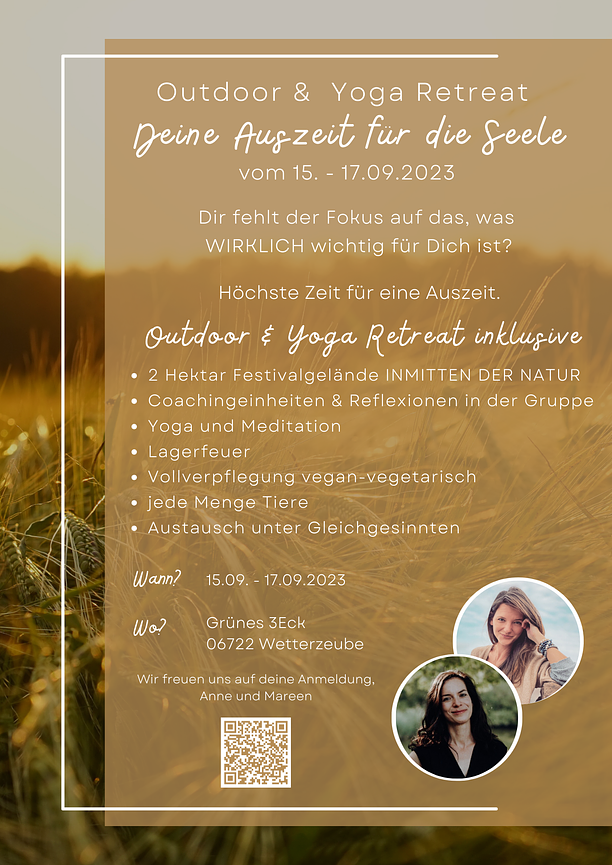 Bild 1 Outdoor & Yoga Retreat DEINE AUSZEIT FÜR DIE SEELE
