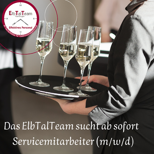 Bild 1 Unterstütze uns im Spätdienst bei coolen Service- Veranstaltungen *ElbTalTeam*