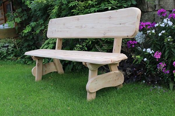 Bild 9 Parkbank. Pausenbank. Gartenbank mit Gravur. Sitzbank.