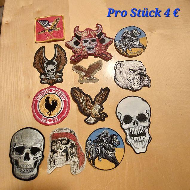 Bild 1 PATCHES MC MF MOTIVE KUTTE BIKER ROCKER