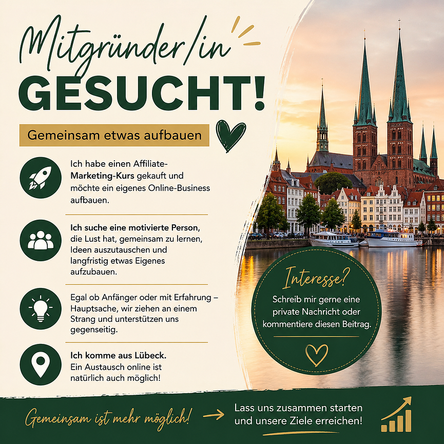 Bild 1 Suche Mitgründer