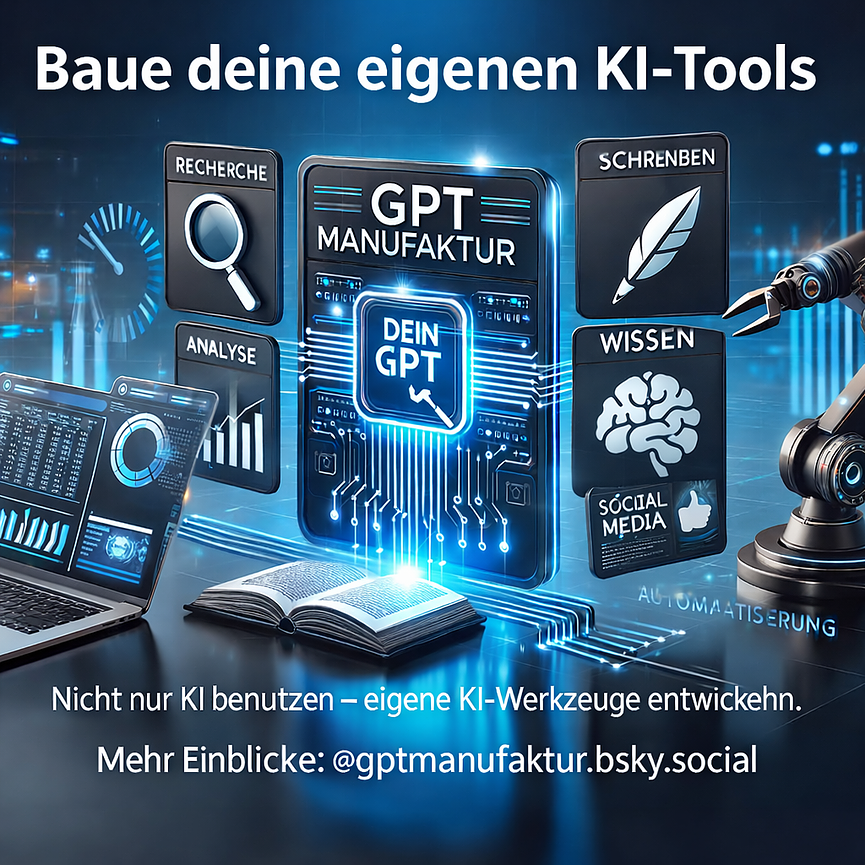 Bild 1 GPT Manufaktur – Offenes KI-Labor