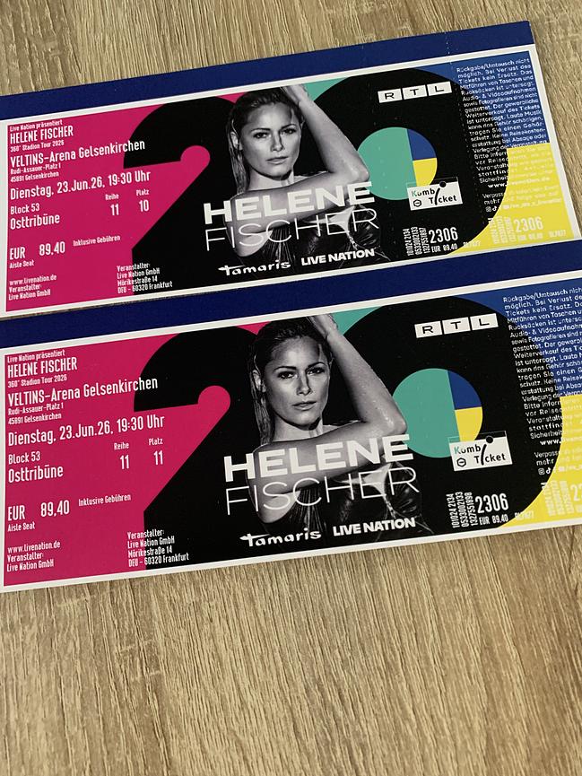 Bild 1 Helene Fischer Konzertkarten zu verkaufen.