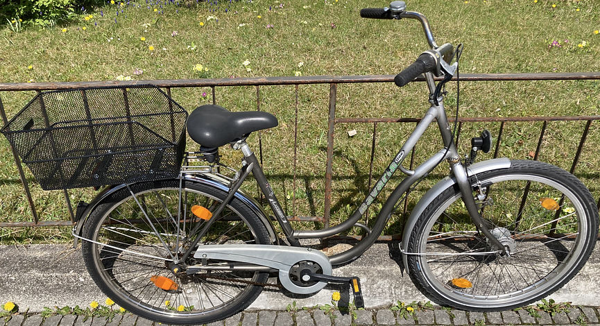 Bild 5 Stadtfahrrad Bavaria Line Lizzard für Damen, 26 Zoll, Nabendynamo, Korb