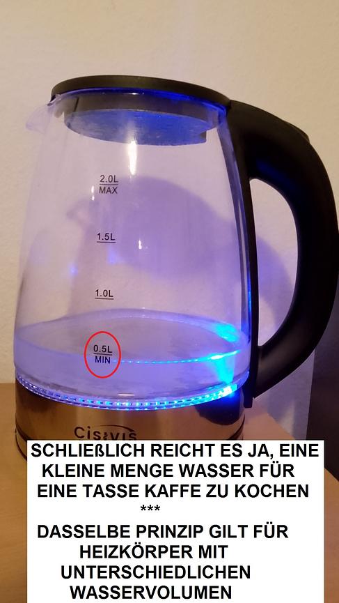 Bild 3 HEIZKÖRPER AUS KUPFER. HEIZKOSTEN UM CA. 50 % REDUZIERT 