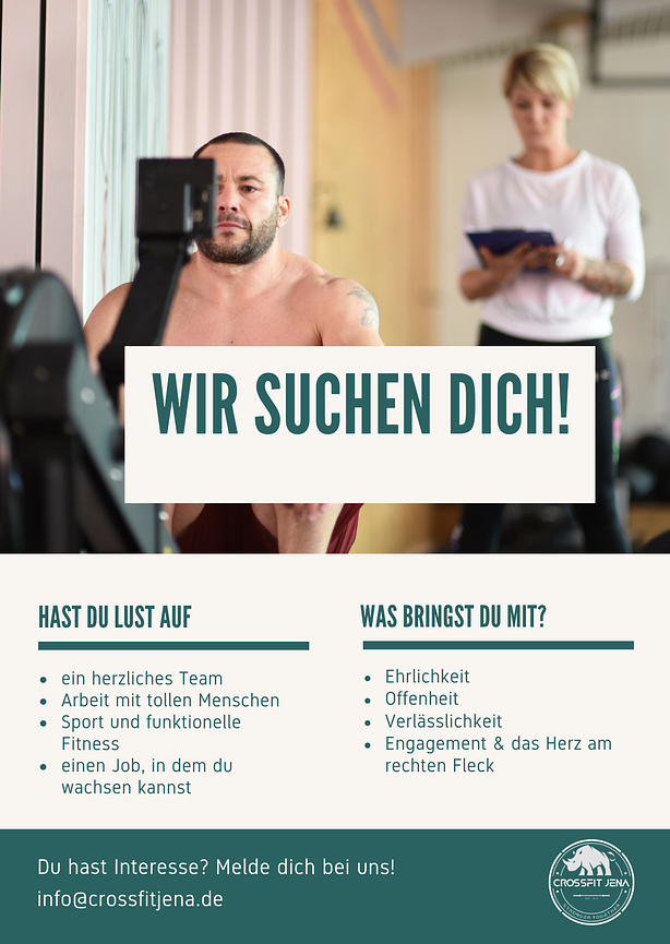 Bild 1 Werkstudent (m/w/d) im Bereich funktionelles Training gesucht!