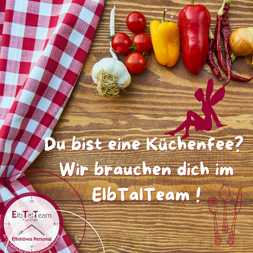 Bild 1 Du bist eine Küchenfee ? Wir brauchen dich im ElbTalTeam !