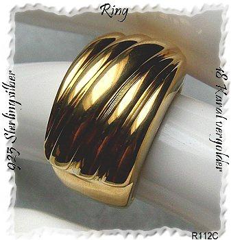 Bild 4 Ring, 925 Silber, vergoldet