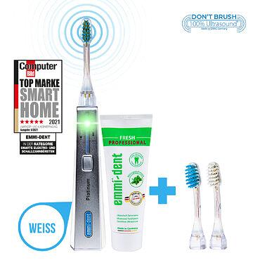 Bild 1 Lebenslang gesunde und schöne Zähne:  emmi-dent Ultraschallzahnbürste