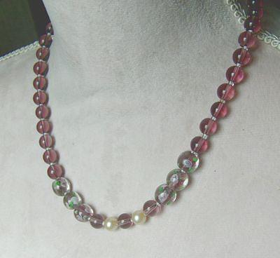 Bild 2 attraktive Glasperlenkette