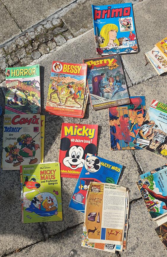 Bild 4 Komik Hefte 1963 bis 1975  eine Kiste voll einzelne auf anfrage  nur 149 €  Vers