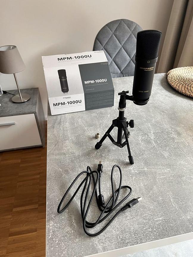 Bild 11 Mikrofon Marantz MPM-1000U / nur 3 Wochen Podcastnutzung!!