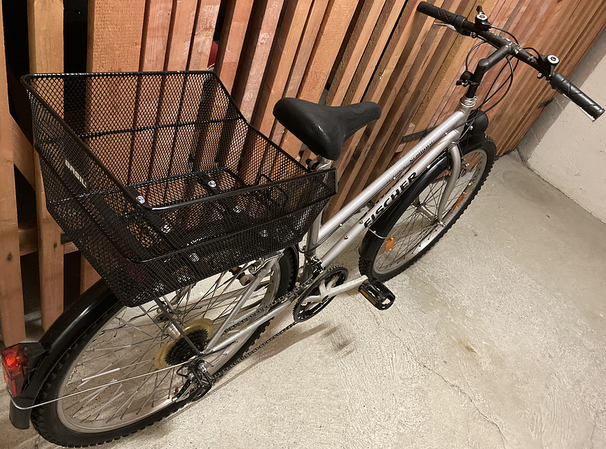 Bild 3 Damenfahrrad MTB Fischer, Räder 26 Zoll, Rahmenhöhe 49½ cm, 18 Gänge, Korb