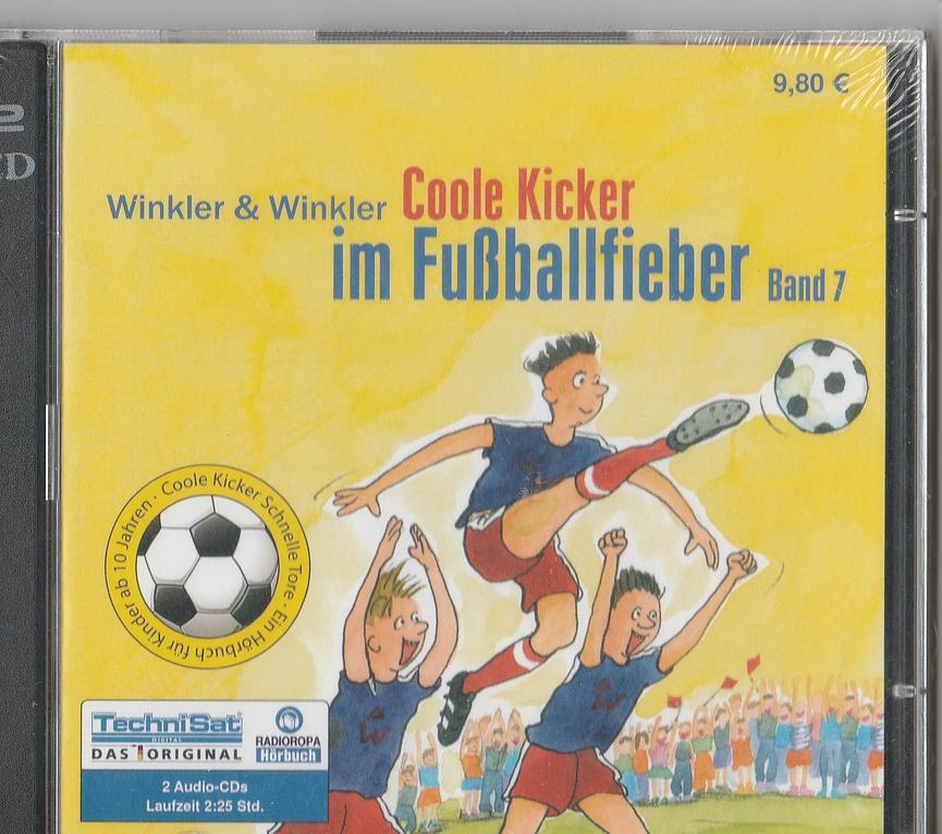 Bild 25 HW- Schuleingang: versch. Fussball-Hörspiel/Hörbuch-CD´s  für Kinder/Jugendliche