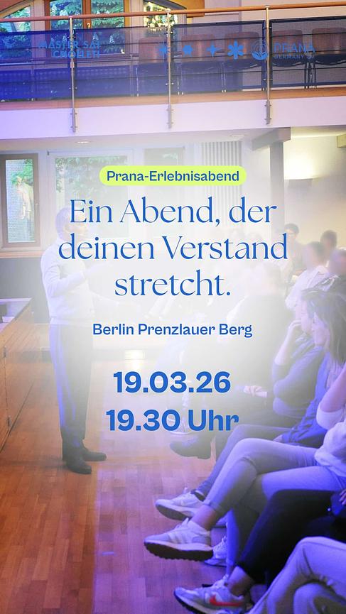Bild 2 PRANA-Erlebnisabend in Berlin mit Master Sai Choletti